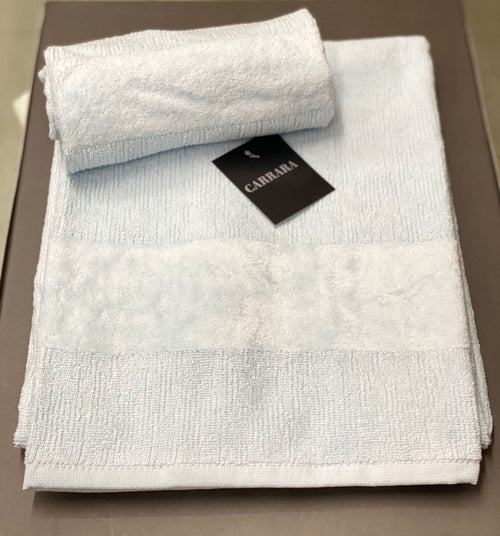 Set Asciugamani Mirabello Carrara Mood  Spugna di Cotone