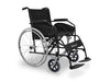 Sedia a rotelle pieghevole in acciaio Wellcore