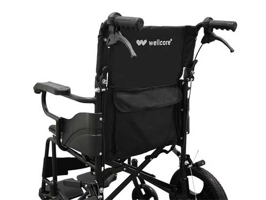 Carrozzina pieghevole da trasferimento Wellcore