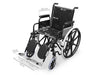 Carrozzina Wellcore con pedana elevabile in acciaio
