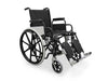 Carrozzina Wellcore con pedana elevabile in acciaio