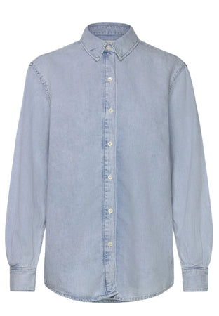 calvin klein CAMICIA LS LW DENIM SHIRT da donna