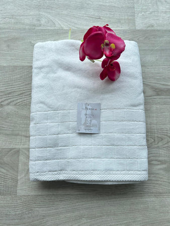 Telo Bagno Via Roma 60 Box in Spugna di Puro Cotone 420 gr/mq – Made in Italy