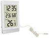 TECHNO LINE Mod. WS7039 - Termometro da parete/tavolo, temp/umidità int e temp est + cavetto sonda - Wall/table thermometer, int temp/humidity and ext temp with probe cable
