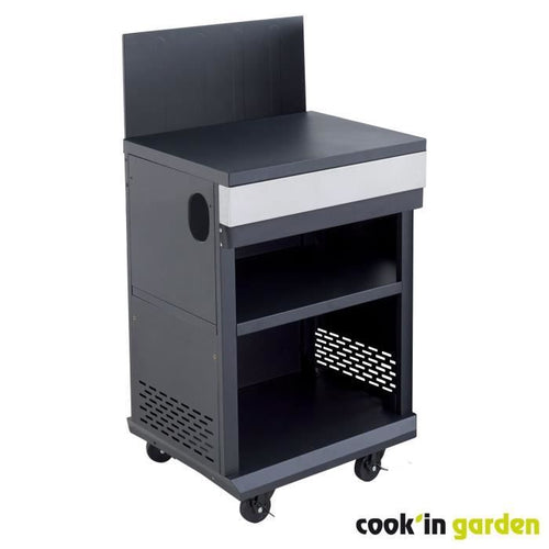 Carrello di servizio - COOK'IN GARDEN - Integrabile nei barbecue Fidgi