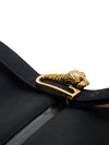 Gucci Gonna Nera con Zip e Cintura da donna