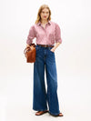 Camicia donna oversize Tommy Hilfiger a righe in cotone – Classic fit WW0WW456120AA