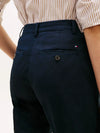Pantalone donna chino Tommy Hilfiger slim fit in cotone stretch washed – WW0WW49647C1G