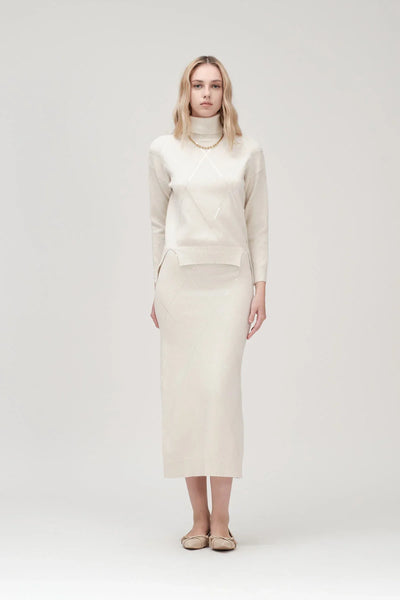 Completo in maglia paillettes