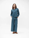 Pantalone Ampio In Chambray