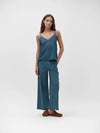 Pantalone Ampio In Chambray