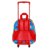 Marvel Spiderman Amazing-Zainetto 3D con Ruote Piccolo, Rosso