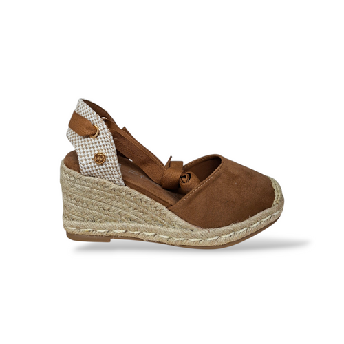 Espadrillas Donna XTI Kaki con Laccio – Scarpe Estive Leggere, Comode e di Tendenza