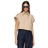 DONDUP camicie donna dondup - camicia - beige da donna