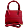 Modarno Borsetta donna trapezio in vera pelle dollaro 21x8x16 cm