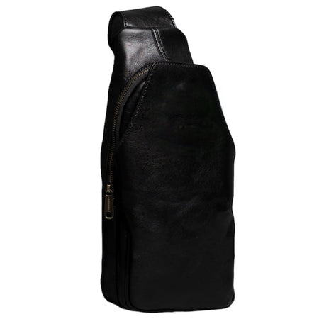 Modarno Borsa Uomo in vera pelle Marsupio Monospalla Jump