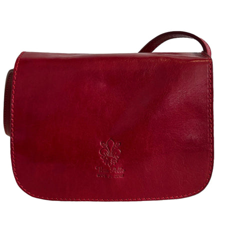 Modarno Borsa a Tracolla in Vera Pelle Conciata al Vegetale 20 x 7 x 15 cm