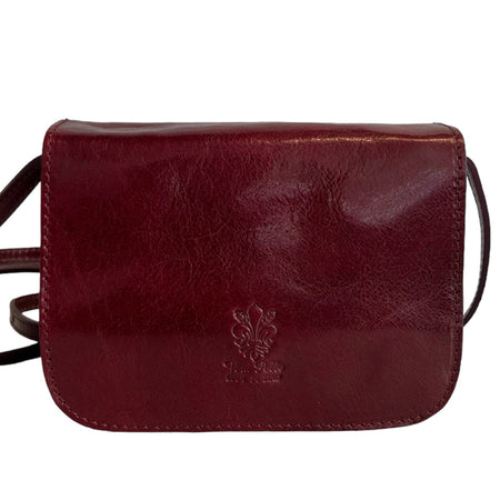 Modarno Borsa a Tracolla in Vera Pelle Conciata al Vegetale 20 x 7 x 15 cm