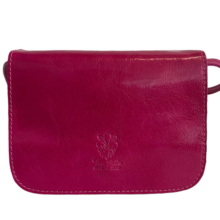 Modarno Borsa a Tracolla in Vera Pelle Conciata al Vegetale 20 x 7 x 15 cm
