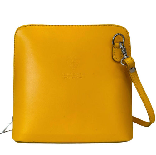 Modarno Borsetta a tracolla in vera pelle utility 18x8x16 cm