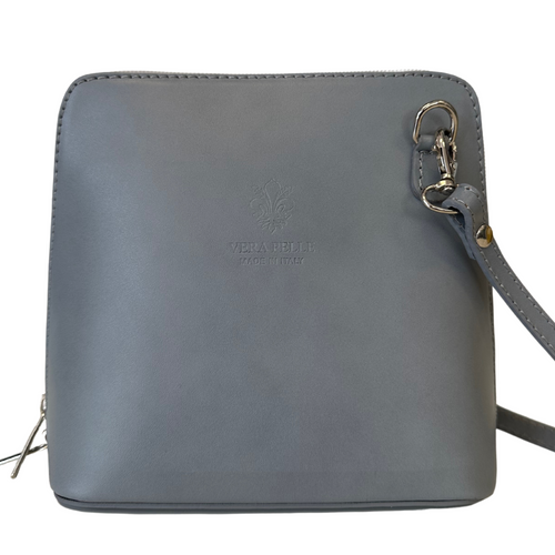 Modarno Borsetta a tracolla in vera pelle utility 18x8x16 cm