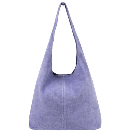 Modarno Borsa a tracolla da donna in pelle scamosciata pochette, borsa a tracolla, shopper, da donna, in vera pelle