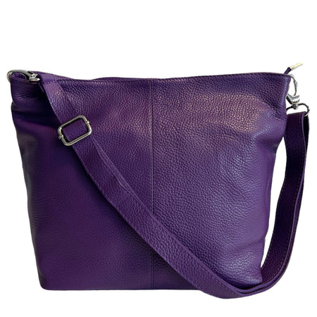 Modarno Borsa con tracolla, borsa da spalla, hobobag utilitaria da donna 30x15x23 cm