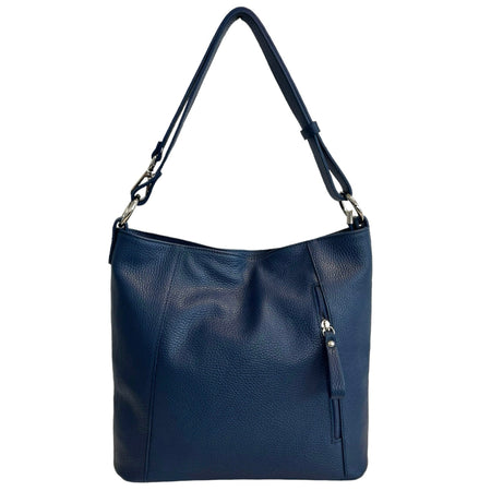 Modarno Borsa a spalla/tracolla da donna in vera pelle, Borsa Tote, Borsa Sportiva
