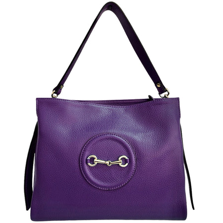 Modarno Borsa donna a tracolla/mano stile Morsetto metallico