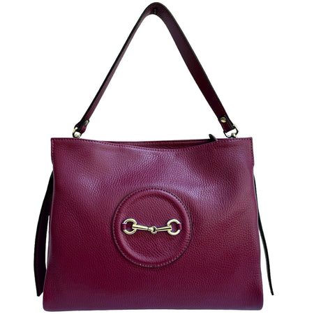 Modarno Borsa donna a tracolla/mano stile Morsetto metallico