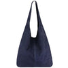 Modarno Borsa a tracolla da donna in pelle scamosciata pochette, borsa a tracolla, shopper, da donna, in vera pelle