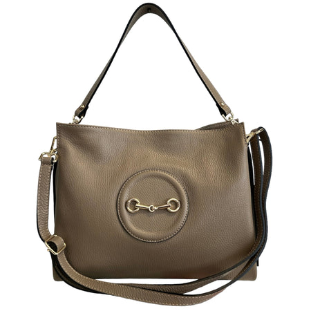 Modarno Borsa donna a tracolla/mano stile Morsetto metallico