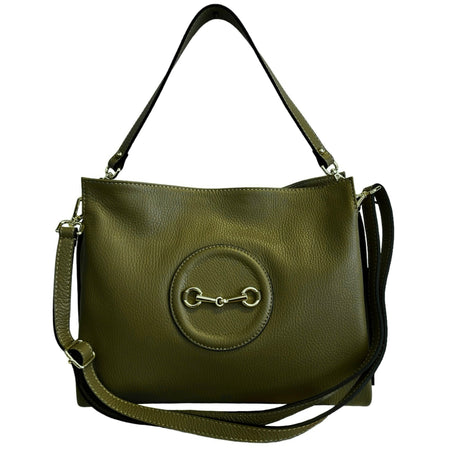 Modarno Borsa donna a tracolla/mano stile Morsetto metallico