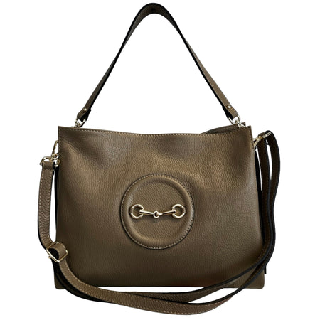 Modarno Borsa donna a tracolla/mano stile Morsetto metallico