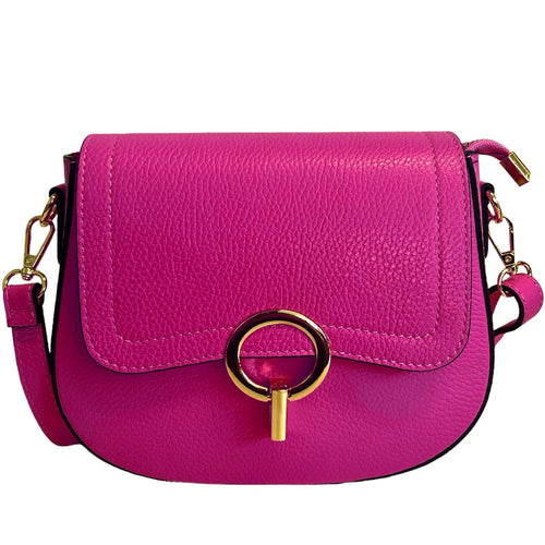 Modarno Borsetta donna in vera pelle 23x8x19