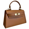 Modarno Borsetta donna Kelly in vera pelle Saffiano  21x8x14 cm