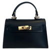 Modarno Borsetta donna Kelly in vera pelle Saffiano  21x8x14 cm