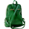 Modarno Zano in cuoio medio con zipper 30x8x21 cm