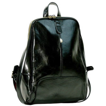 Modarno Zano in cuoio medio con zipper 30x8x21 cm