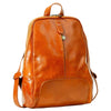 Modarno Zano in cuoio medio con zipper 30x8x21 cm