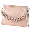 Modarno Borsa donna a tracolla/mano con manico intrecciato 31x13x24 cm