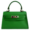 Modarno Borsetta donna Kelly in vera pelle Saffiano  21x8x14 cm