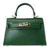 Modarno Borsetta donna Kelly in vera pelle Saffiano  21x8x14 cm