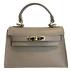 Modarno Borsetta donna Kelly in vera pelle Saffiano  21x8x14 cm