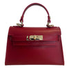 Modarno Borsetta donna Kelly in vera pelle Saffiano  21x8x14 cm