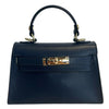 Modarno Borsetta donna Kelly in vera pelle Saffiano  21x8x14 cm