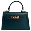 Modarno Borsetta donna Kelly in vera pelle Saffiano  21x8x14 cm