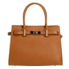 Modarno Borsa a mano e a tracolla Gina  in vera pelle 28x14x20cm