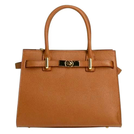Modarno Borsa a mano e a tracolla "Gina"  in vera pelle 28x14x20cm