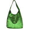 Modarno Borsa a tracolla da donna in pelle scamosciata laminato 34x17x59 cm